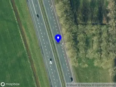 Snelheidscontrole op A32 te Meppel