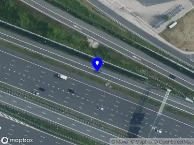 Snelheidscontrole op A1 te Muiden