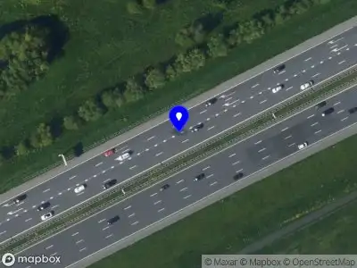 Snelheidscontrole op A12 te Bunnik