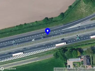 Snelheidscontrole op A1 te Terschuur