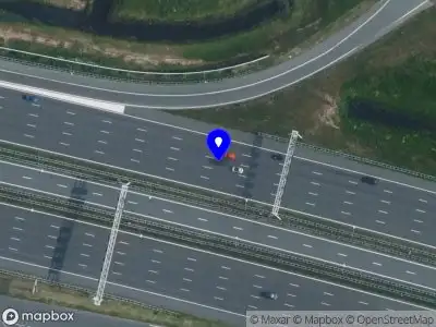 Snelheidscontrole op A1 te Muiden