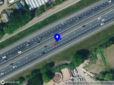 Snelheidscontrole op A1 te Stroe