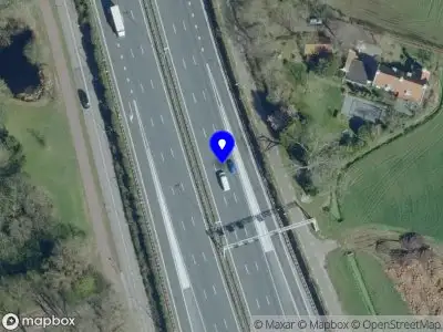 Snelheidscontrole op A2 te Vught