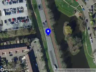 Snelheidscontrole op Hekelingseweg te Spijkenisse