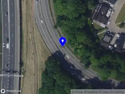 Snelheidscontrole op Hugo de Grootlaan te Dordrecht