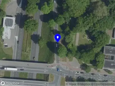 Snelheidscontrole op John F Kennedylaan te Eindhoven