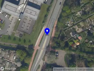 Snelheidscontrole op Marathonweg te Vlaardingen