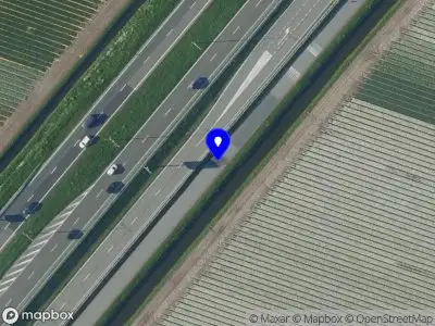 Snelheidscontrole op Oosterweg te Stompetoren