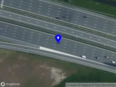 Snelheidscontrole op A1 te Muiden