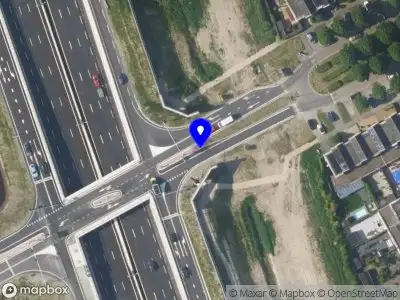 Snelheidscontrole op Herman Gorterweg te Almere