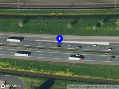 Snelheidscontrole op A15 te Herveld