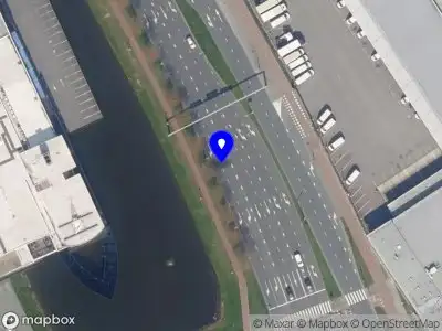 Snelheidscontrole op Matlingeweg te Rotterdam
