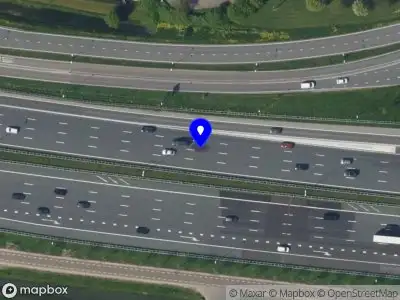 Snelheidscontrole op A12 te Bunnik