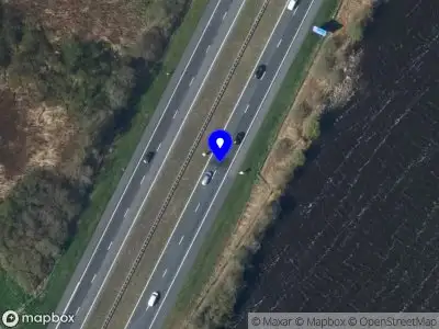 Snelheidscontrole op A6 te Follega