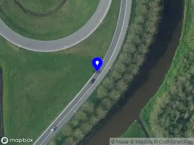 Snelheidscontrole op A7 te Lambertschaag