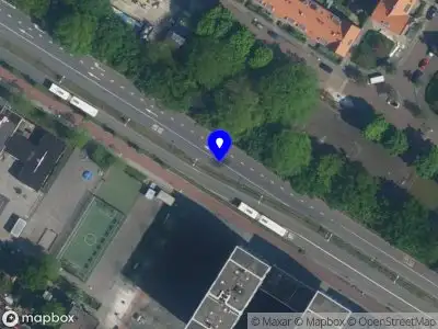 Snelheidscontrole op Johan van Hasseltweg te Amsterdam