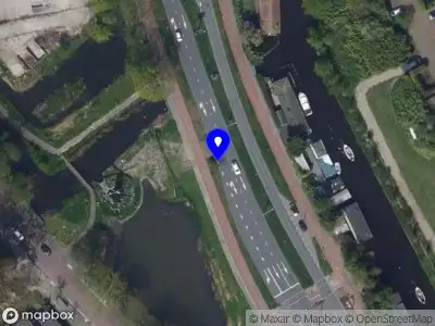 Snelheidscontrole op Oegstgeesterweg te Leiden