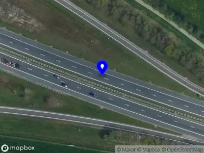 Snelheidscontrole op A32 te Tuk