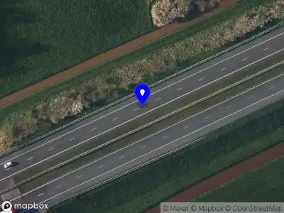 Snelheidscontrole op A7 te Marum