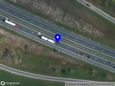 Snelheidscontrole op A32 te Tuk