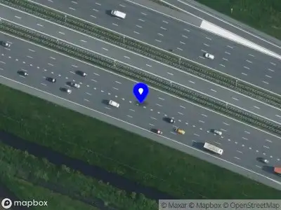 Snelheidscontrole op A1 te Muiden