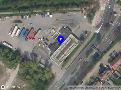 Snelheidscontrole op Marathonweg te Vlaardingen