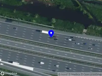 Snelheidscontrole op A1 te Muiden