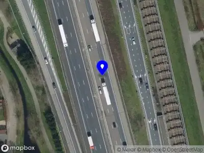 Snelheidscontrole op A16 te Prinsenbeek