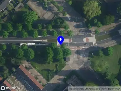 Snelheidscontrole op Hugo de Vrieslaan te Amsterdam