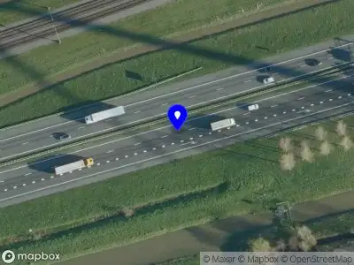 Snelheidscontrole op A15 te Enspijk