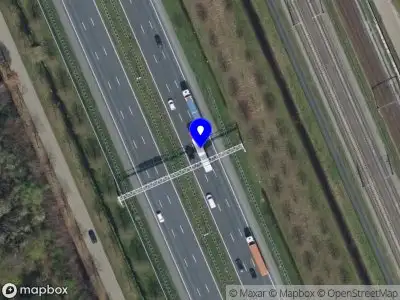 Snelheidscontrole op A16 te Prinsenbeek