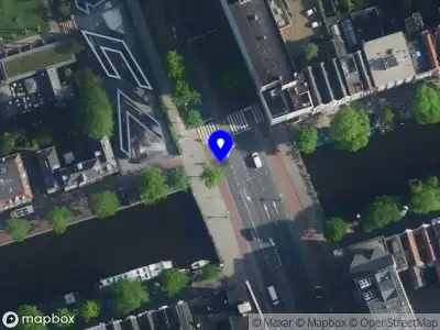 Snelheidscontrole op Weesperstraat te Amsterdam