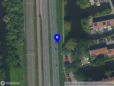 Snelheidscontrole op Provincialeweg te Zaandijk