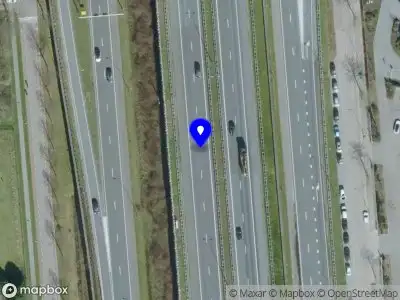 Snelheidscontrole op A2 te Eindhoven