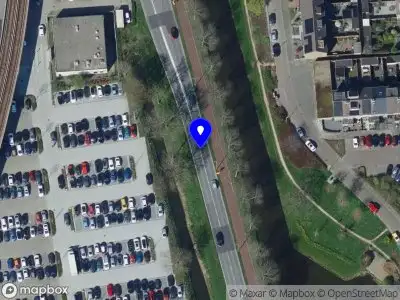 Snelheidscontrole op Hekelingseweg te Spijkenisse