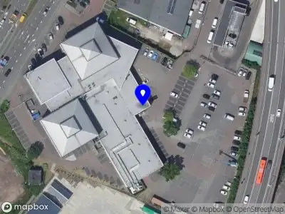 Snelheidscontrole op Weeskinderendijk te Dordrecht