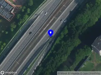 Snelheidscontrole op Nieuwe Leeuwarderweg te Amsterdam