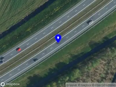 Snelheidscontrole op A7 te Luxwoude