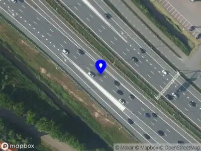 Snelheidscontrole op A1 te Naarden