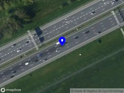 Snelheidscontrole op A12 te Bunnik