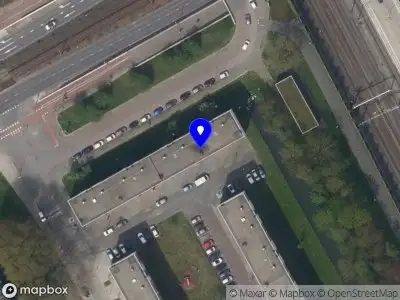 Ambulance met grote spoed naar de Thomas à Kempisstraat in Rotterdam