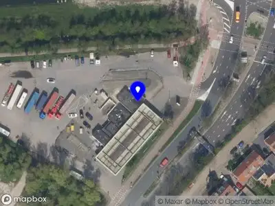 Snelheidscontrole op Marathonweg te Vlaardingen