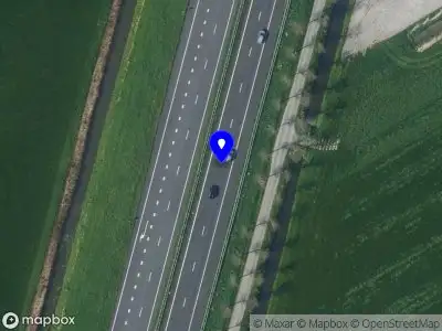 Snelheidscontrole op A7 te Twisk