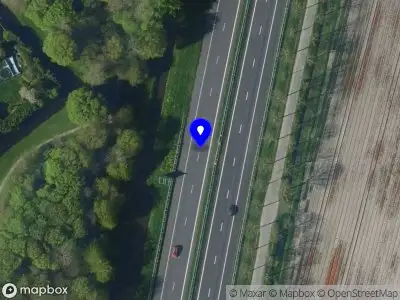 Snelheidscontrole op A7 te Twisk