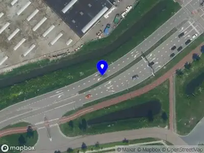 Snelheidscontrole op Noorderweg te Beverwijk