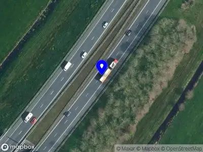 Snelheidscontrole op A7 te Luxwoude