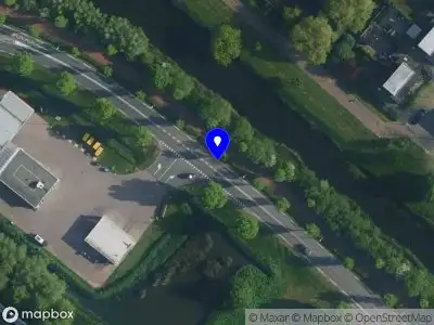 Snelheidscontrole op Diemerpolderweg te Diemen