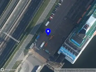 Snelheidscontrole op Westerhoofd te Amsterdam