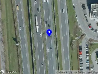 Snelheidscontrole op A2 te Eindhoven