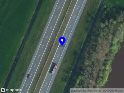 Snelheidscontrole op A7 te Luxwoude